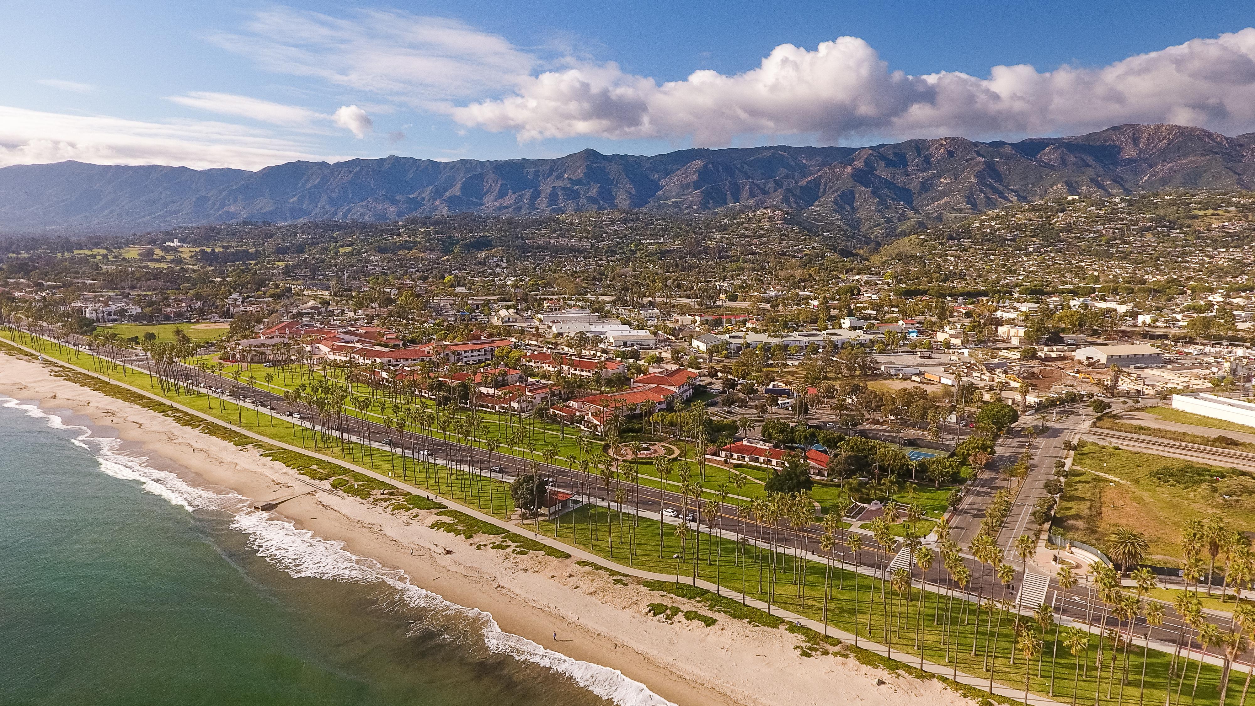 beautiful santa barbara coastline